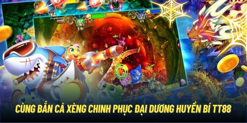 Cùng Bắn Cá Xèng Chinh Phục Đại Dương Huyền Bí TT88