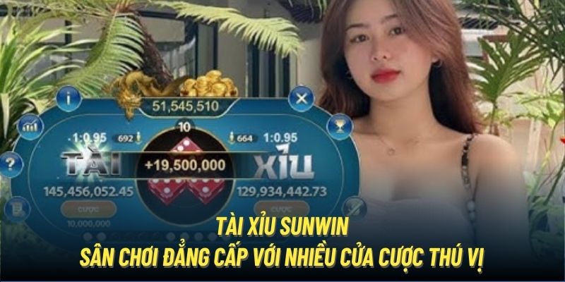 Tài Xỉu Sunwin - Sân Chơi Đẳng Cấp Với Nhiều Cửa Cược Thú Vị